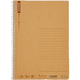 製品画像：スパイラルノート ベーシック　8㎜罫　B5