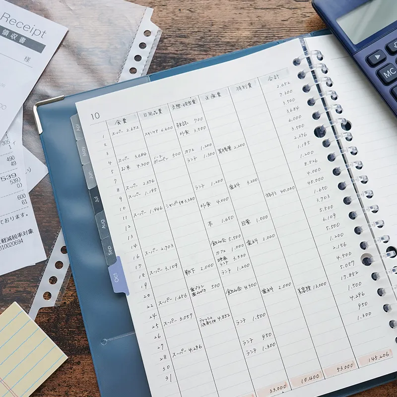 【目的別】長続きする「手書き家計簿」とは？シンプルでわかりやすい自分だけのノートづくり 
